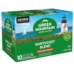 Green Mountain Coffee Roasters Nantucket Blend, Keurig Single Serve K-Cup Pods, Medium Roast Coffee, 60 Count, (6 Packs of 10)