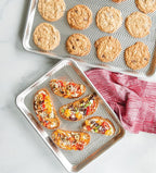 Nordic Ware Prism Baking Half and Quarter Sheet, Natural