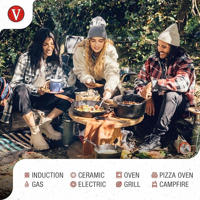 Victoria Rectangular Cast Iron Griddle. Double Burner Griddle, Reversible Griddle Grill, 18.5 x 10 Inch, Seasoned with 100% Kosher Certified Non-GMO Flaxseed Oil