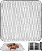 Toaster Oven Replacement Parts for GTF7655 GTF7460 GTF7465 GTF7520,Toaster Oven Air Fryer Basket accessories for Gourmia Digital Toaster Oven Air Fryer 17 Cooking Presets French Door 1700W 24L