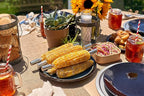 Cuisinart 14-Piece Deluxe Stainless Steel Grill Set, Grilling Accessories Kit with Spatula, Tongs, Corn Holders, Basting Brush, Cleaning Brush & Aluminum Carry Case, BBQ Tools for Outdoor Grill