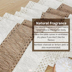 FEXIA Boho Table Runner 48 Inches Long with Tassels Christmas Thanksgiving Farmhouse Home Decor Rustic Cream & Brown Macrame Table Runner for Dining Bedroom Baby Bridal Shower Decor(12x48 Inches)