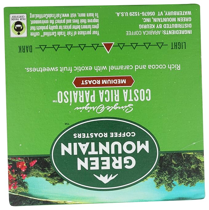GREEN MOUNTAIN Costa Rica Paraiso K Cup, 12 ct