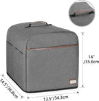 CURMIO Cocktail Machine Dust Cover Compatible with Bartesian Premium, Professional, Duet, Cocktail Maker Machine Dust Cover with Pockets for Cocktail Capsules, Gray, Patent Design