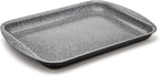 DaTerra Cucina - 16" x 11" x 1" Nonstick Ceramic Coated Baking Sheet Twin Pack – Professional Grade, PTFE, Cadmium, Lead & PFOA Free, Oven Safe, Ideal for Baking, Roasting, and Cooking