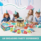 Baketivity DIY Birthday Cake & Decorating Set for Girls and Boys. Box Includes All Pre-Measured Ingredients, Birthday Candles, Chef Hat and Apron. Perfect for Birthday Gift for Kids, Teens, and Adults