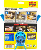 Thaw Claw Meat Defroster, a Kitchen Essential Tool for Quick and Easy Defrosting of Chicken, Beef, Pork and Fish, Kitchen Gadgets Accessories, Easy Storage, Fits All Sinks, Thaws in Minutes