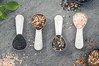 Apace Living Coffee Scoop (Set of 2) - 2 Tablespoon (2 Tbsp / 1/8 Cup / 1 oz) - The Best Stainless Steel Measuring Spoons for Coffee, Tea, and More