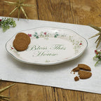 Pfaltzgraff Winterberry Bless This House Plate - 11-Inch