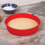 Mrs. Anderson's Baking Silicone 9-Inch Round Cake Pan, BPA Free, Non-Stick European-Grade Silicone, 9.5 x 2.25-Inches