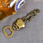 Beer Bottle Opener Female Pirate with Skull，Cool Bottle Opener for Bar Tool, Soda and Beer Cap Remover, Cool & Fun Gadget