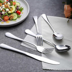 LIANYU 20 Piece Silverware Flatware Cutlery Set, Stainless Steel Utensils Service for 4, Include Knife Fork Spoon, Mirror Polished, Dishwasher Safe