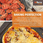 DaTerra Cucina - 16" x 11" x 1" Nonstick Ceramic Coated Baking Sheet Twin Pack – Professional Grade, PTFE, Cadmium, Lead & PFOA Free, Oven Safe, Ideal for Baking, Roasting, and Cooking