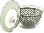 Snips Salad Spinner Spinner 4 LT | Green Colour | Made in Italy | Bpa Free, PP+San