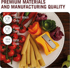 Karoto Carrot Sharpener | Vegetable Peeler | Veggie Peeler & Cucumber Peeler | Fun Kitchen Gadgets | from a Series of Unique Peelers for Kitchen | Fun Kitchen Stuff | by Monkey Business (Green)