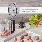 KitchenAid 9 Cup Food Processor - KFP0921 & Variable Speed Corded Hand Blender KHBV53, Empire Red