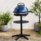 GreenPan 2-in-1 Portable Indoor/Outdoor Electric Grill & Griddle, Navy