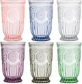 Yungala Multi-colored Highball Drinking Glasses