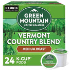 Green Mountain Coffee, Vermont Country Blend, K-Cup Portion Pack for Keurig Brewers 24-Count (Packaging May Vary)