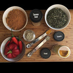 AllSpice Stainless Steel Double Sided Measuring Spoon- 1/2 Teaspoon and 1/4 Teaspoon
