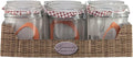 bsca 582726/Seal Clear Glass Set of 6 Terrines 500 ml