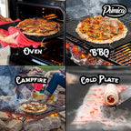 Primica Pizza Steel for Oven & Grill 13.6" x 13.6" The Ultimate Crust Game Changer, Perfect for Oven Baked Pizza with higher Conductivity, Premium Baking Alternative to Pan and Stone