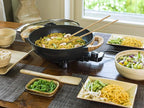 Bestron AEW100AS Electric Wok, Metal, 5 Litres