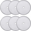 Boao 6 Pieces French Press Replacement Filters Mesh Filters Replacement 4 Inch Stainless Steel Replacement Screen for 1000 Ml, 34 Oz, 8 Cup French Press Coffee Makers and Tea Machines