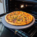 Old Stone Pizza Kitchen Glazed Round Pizza Stone for Oven and Grill, 16 inch